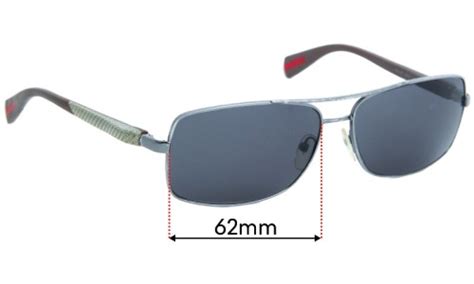 Prada SPS50O & PS50OS 62mm Replacement Lenses 